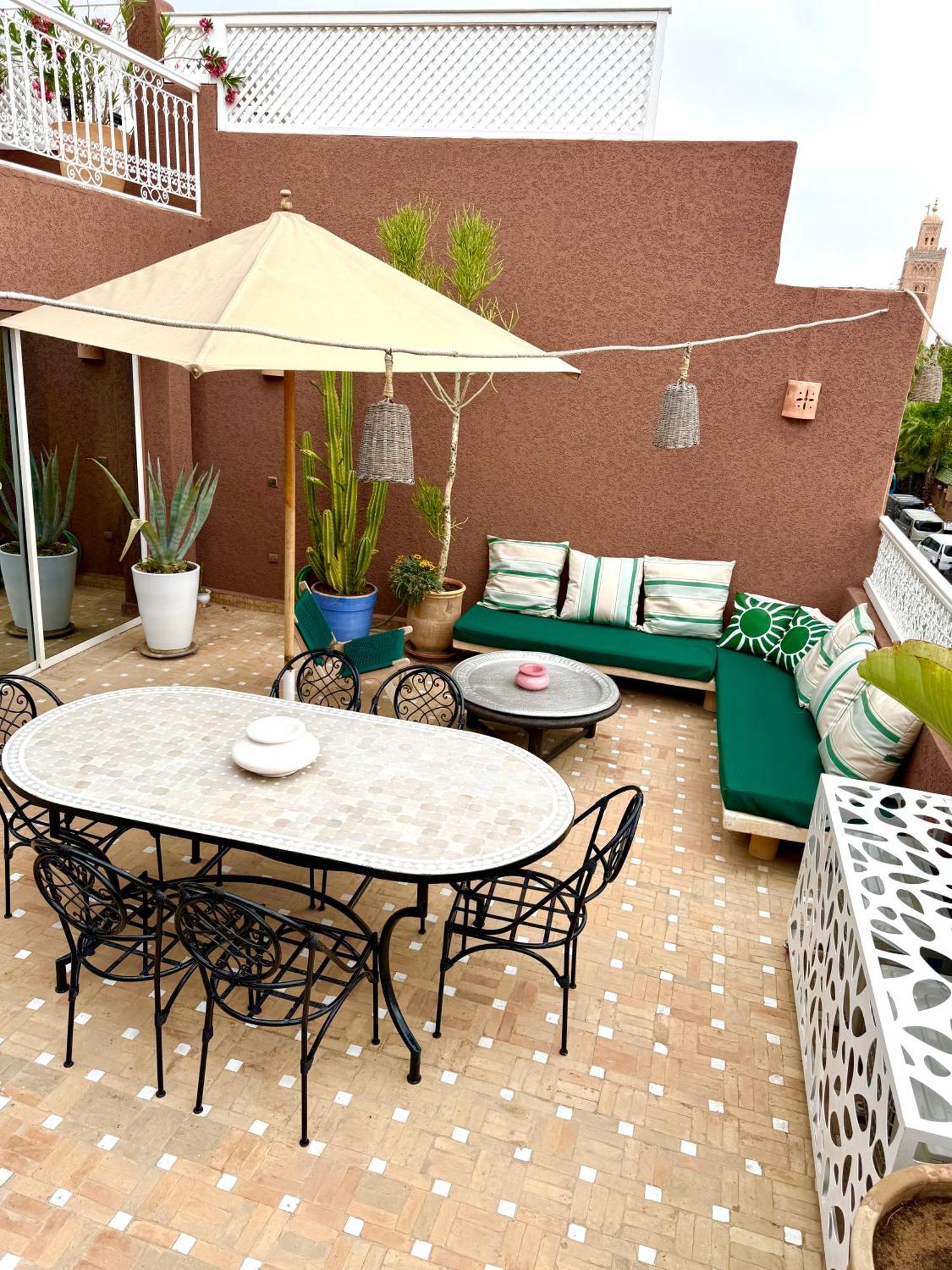 "Le 21", Exclusive Luxury Duplex 400M From Jemaa El Fna Place -Hammam-Jacuzzi-Koutoubia View-Roof Terrace -Speed Wifi Marrakesh Extérieur photo